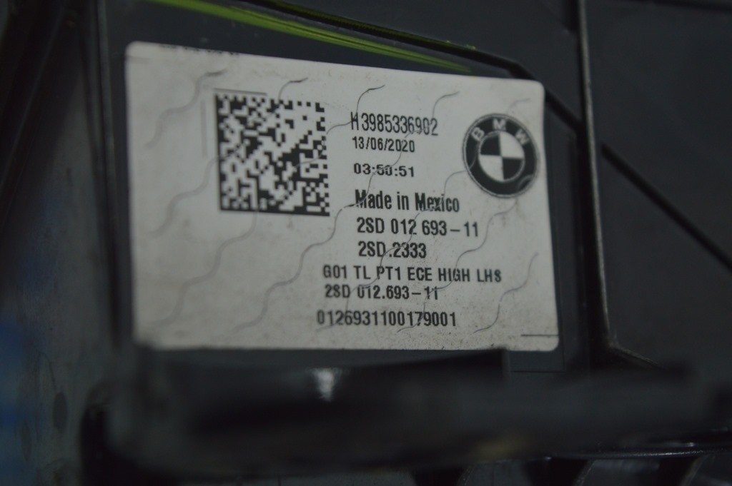 Фонарь внешний крыло левый BMW X3 G01 18-21 LED (01) 3985336902 — фото 3