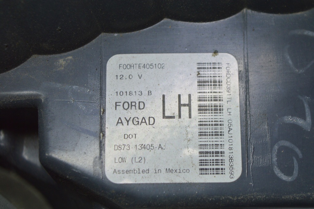 Фонарь внешний (крыло) левый Ford Fusion mk5 13-16 (05) — фото 3