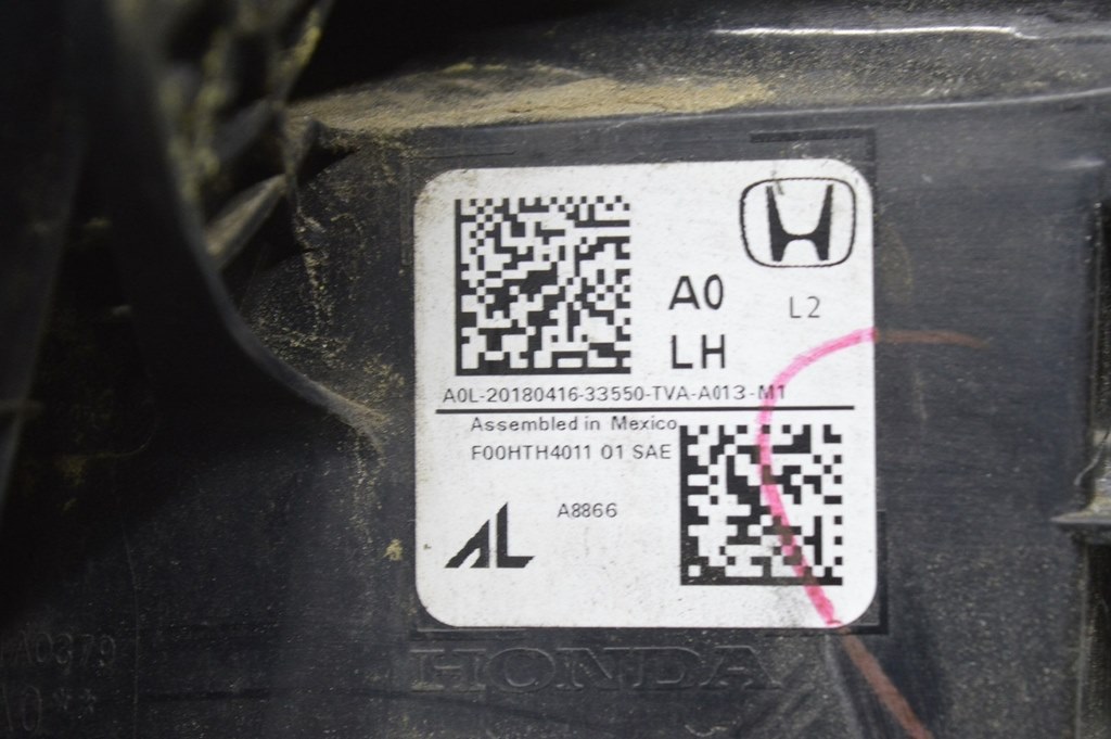 Фонарь внешний (крыло) левый Honda Accord 18- (02) — фото 3