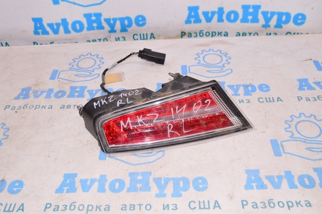Фонарь внешний (крыло) левый Lincoln MKZ 13- (02)