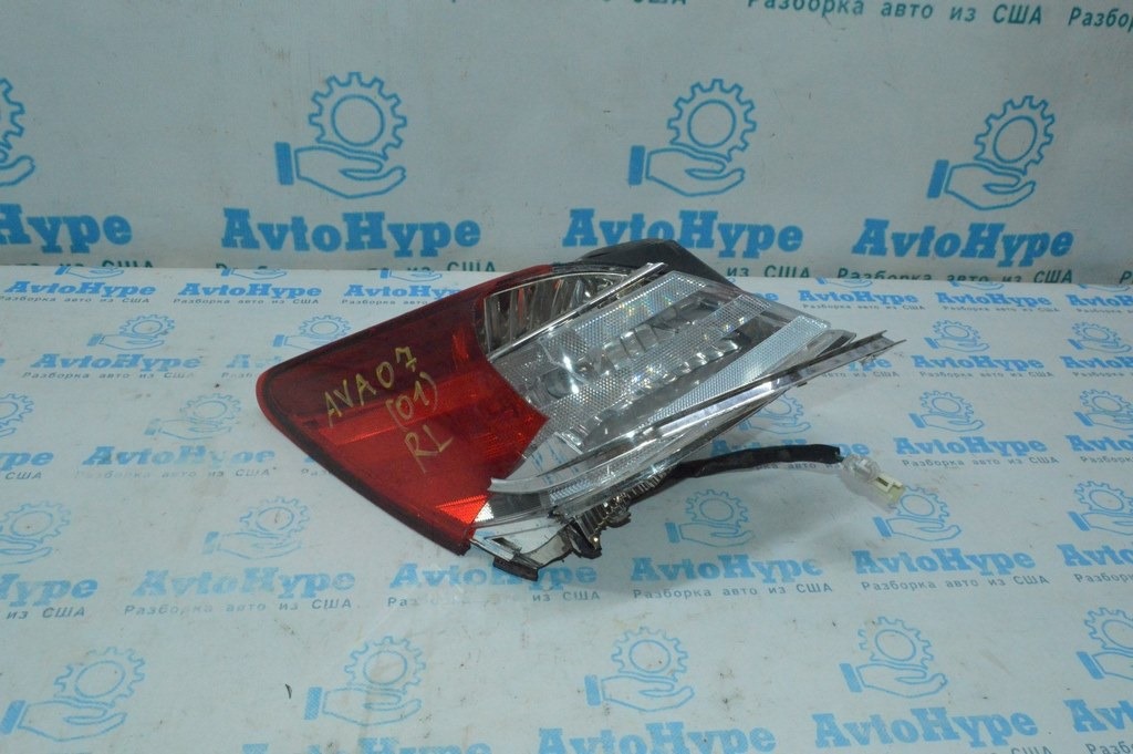 Фонарь внешний (крыло) левый Toyota Avalon 05-12 (01) только проводка