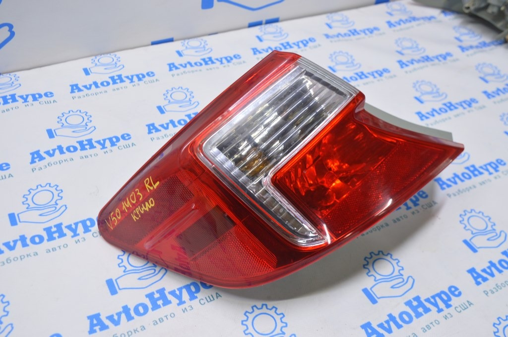 Фонарь внешний (крыло) левый Toyota Camry v50 12-14 usa (03) неориг TYC — фото 2