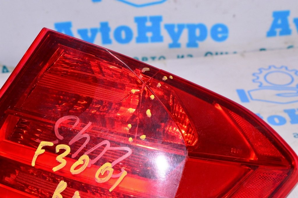 Фонарь внешний (крыло) правый BMW 3 F30 12-15 (01) разбито стекло — фото 2