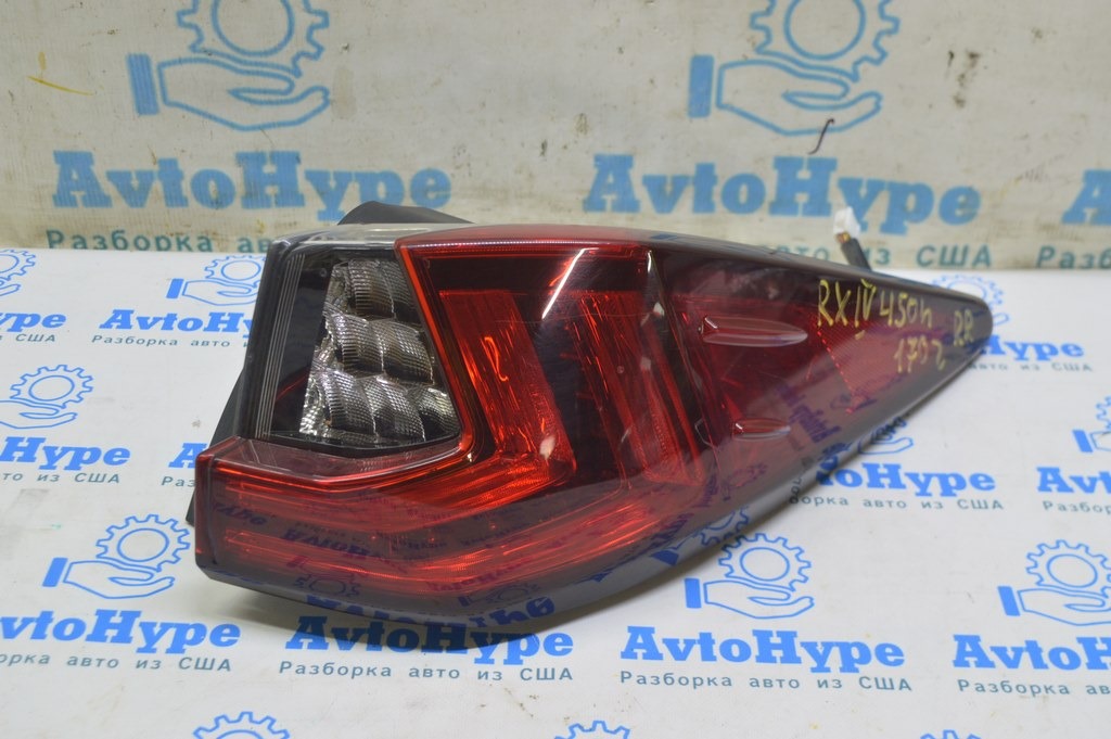 Фонарь внешний крыло правый Lexus RX350 RX450h 16-22 (02)