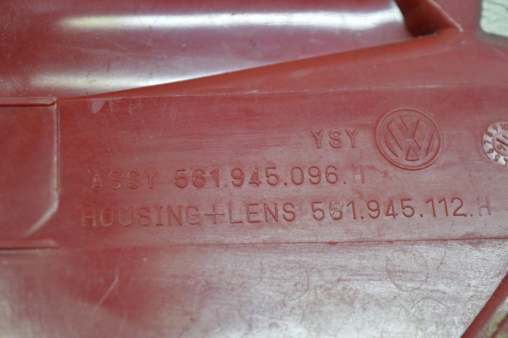 Фонарь внешний (крыло) правый VW Passat b7 USA (05) деф.стекла — фото 4