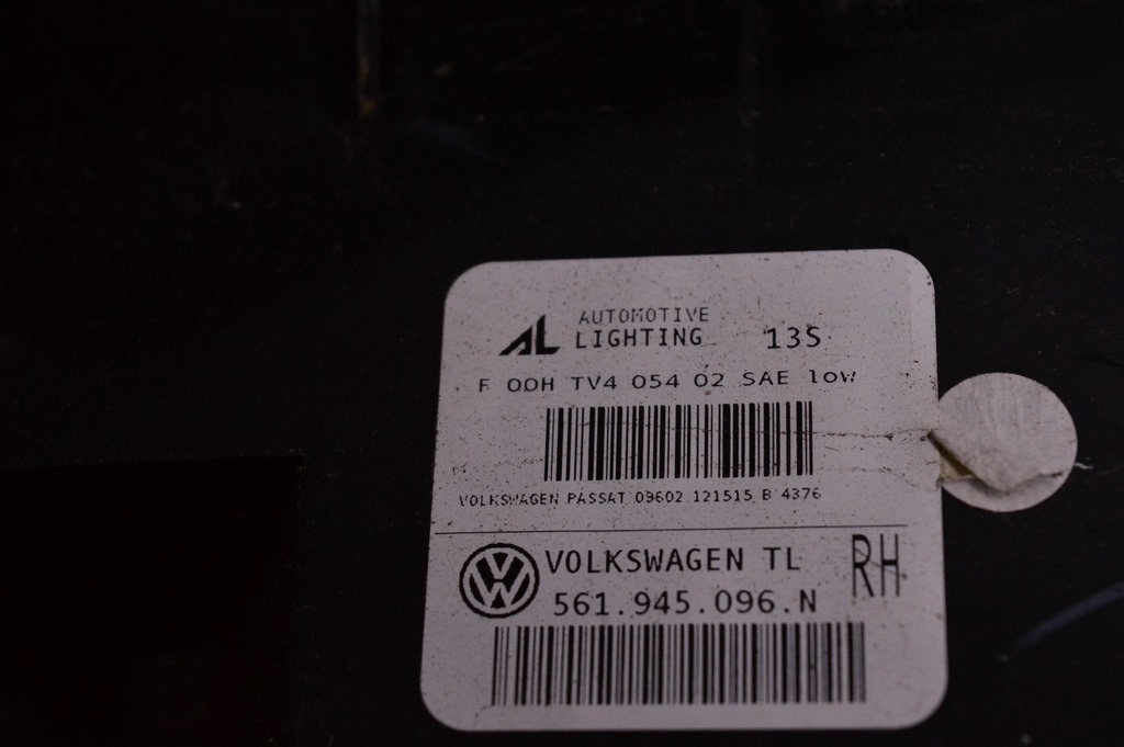 Фонарь внешний (крыло) правый VW Passat b8 USA галоген светлый (02) — фото 3