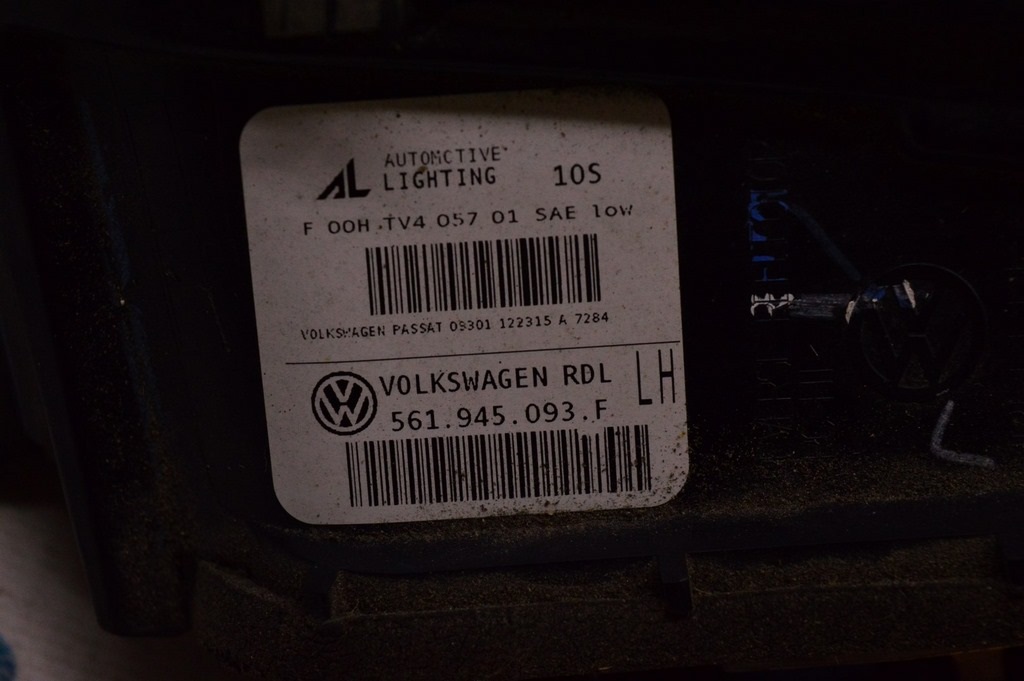 Фонарь внутренний (крышка багажника) левый VW Passat b8 USA светлый (02) — фото 3