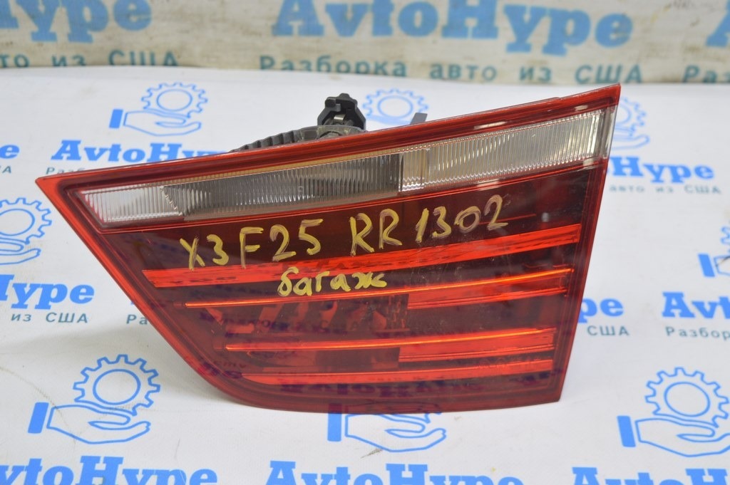 Фонарь внутренний (крышка багажника) правый BMW X3 F25 11-17 (02)