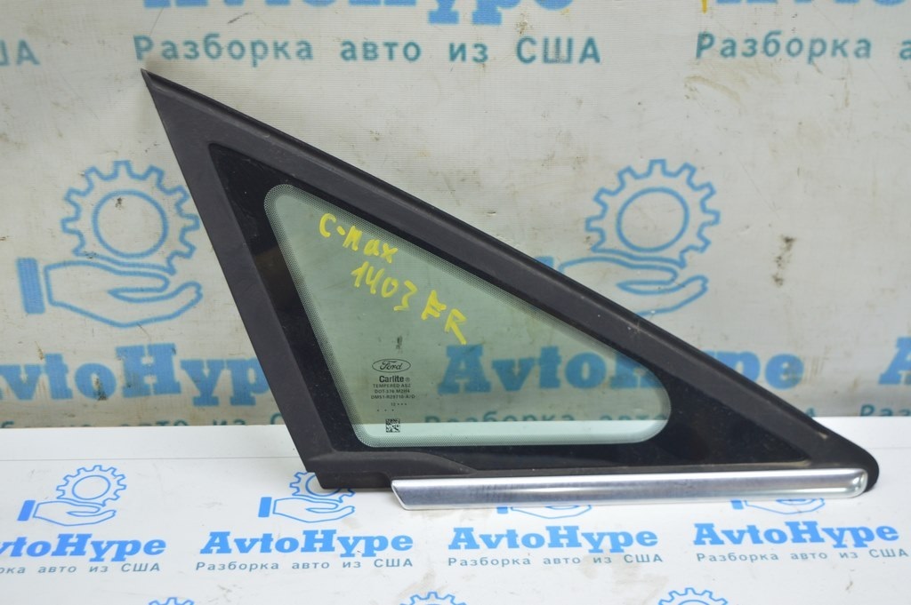 Форточка глухое стекло передняя правая Ford C-max MK2 13-18 один хром