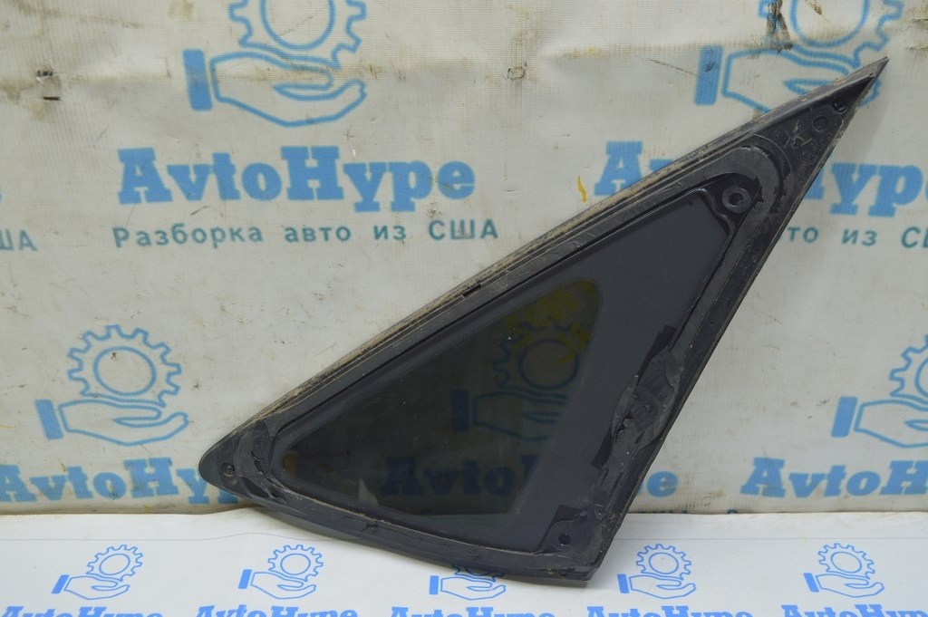 Форточка глухое стекло задняя левая Lexus RX300 RX330 RX350 RX400h 04-09 с молдингом — фото 2