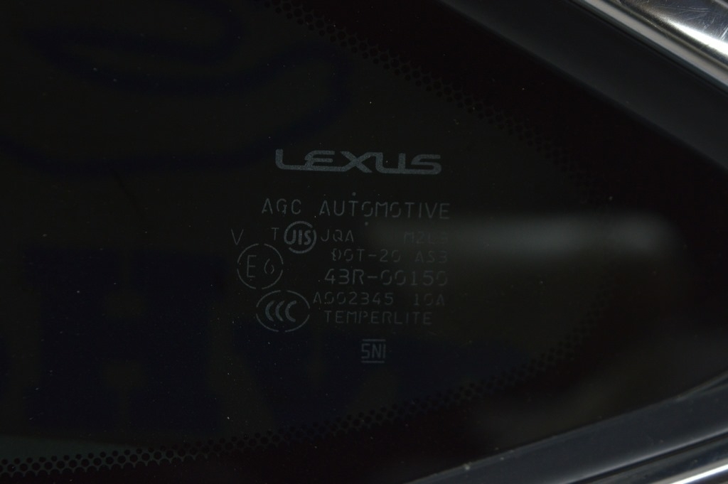Форточка глухое стекло задняя левая Lexus RX350 RX450h 10-15 хром (02) — фото 2