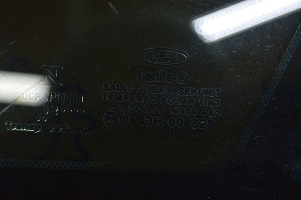 Форточка глухое стекло задняя правая Ford Fusion mk5 13-20 два хрома (06) — фото 3