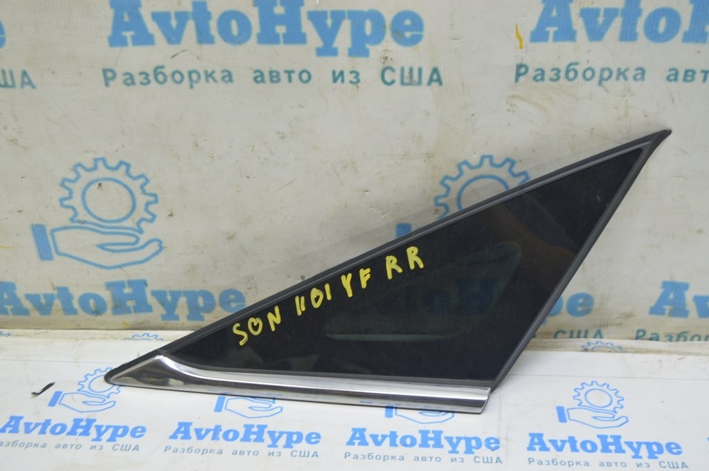 Форточка глухое стекло задняя правая Hyundai Sonata 11-15