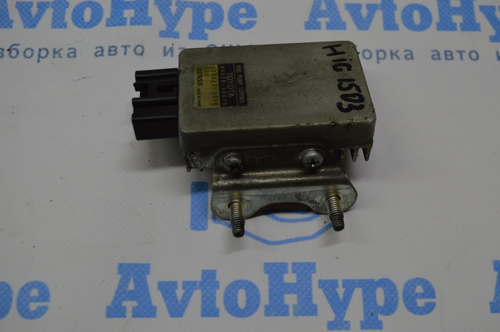 FUEL PUMP CONTROL Toyota Highlander 14- (03)
