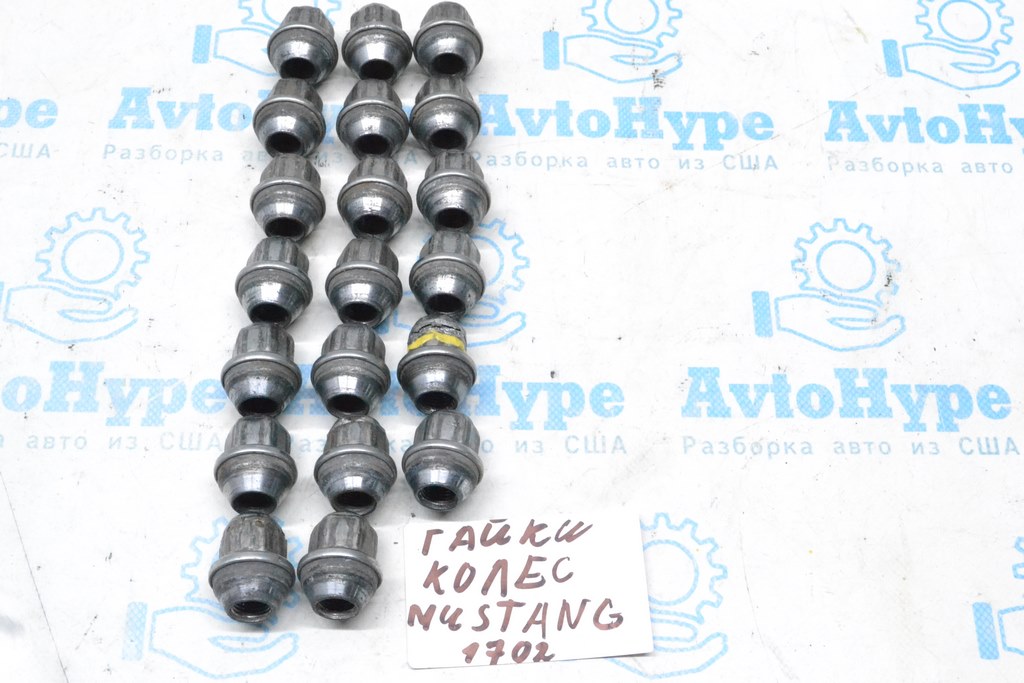 Гайка колесная d19 M14x1.5 Ford Mustang mk6 15-23 тип 1 (02)