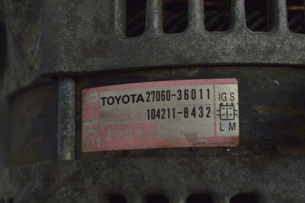 Генератор Toyota Camry v50 2.5 12-14 usa\euro 27060-0V010 (01) — фото 2