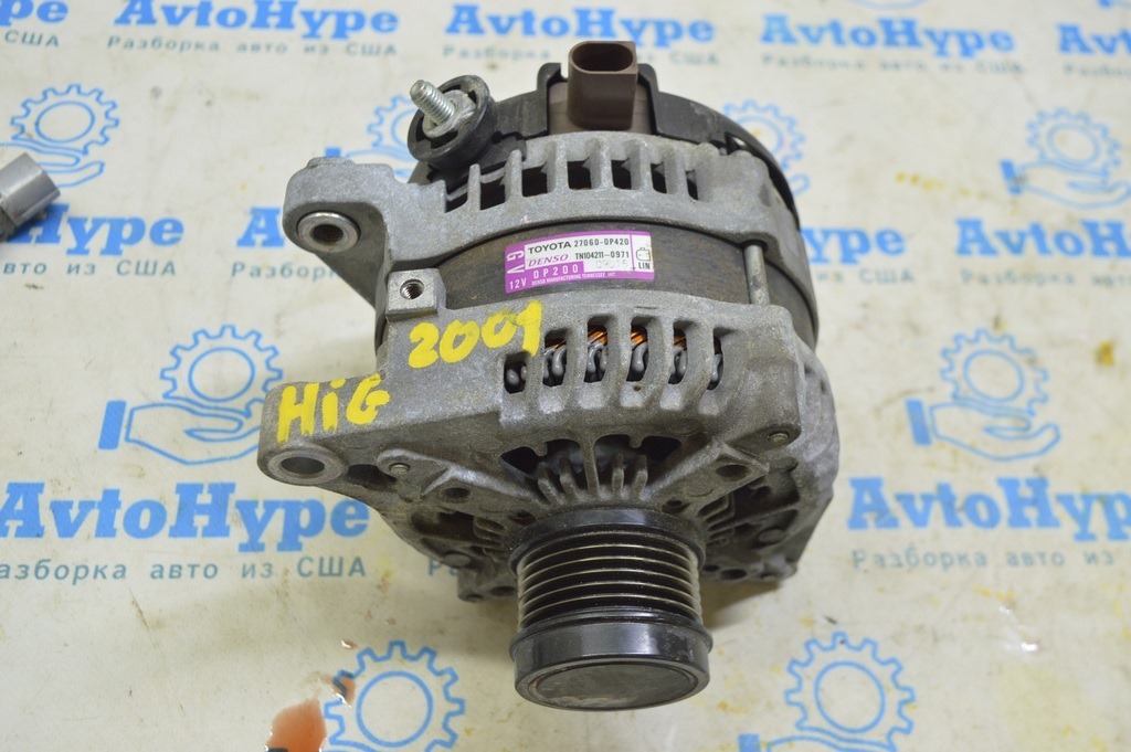 Генератор Toyota Highlander 20-22 3.5 (01) 7к км