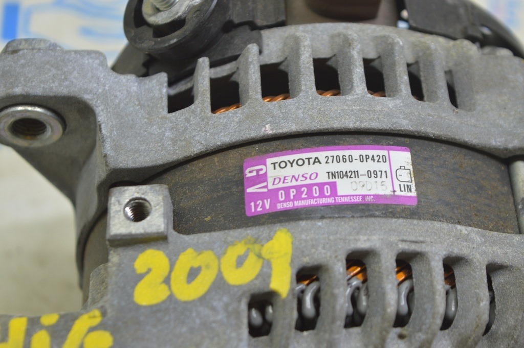 Генератор Toyota Highlander 20-22 3.5 (01) 7к км — фото 2