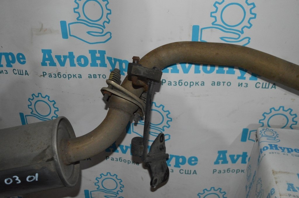 Глушитель задняя часть бочка Lexus RX330 RX350 RX400H 04-09 — фото 2