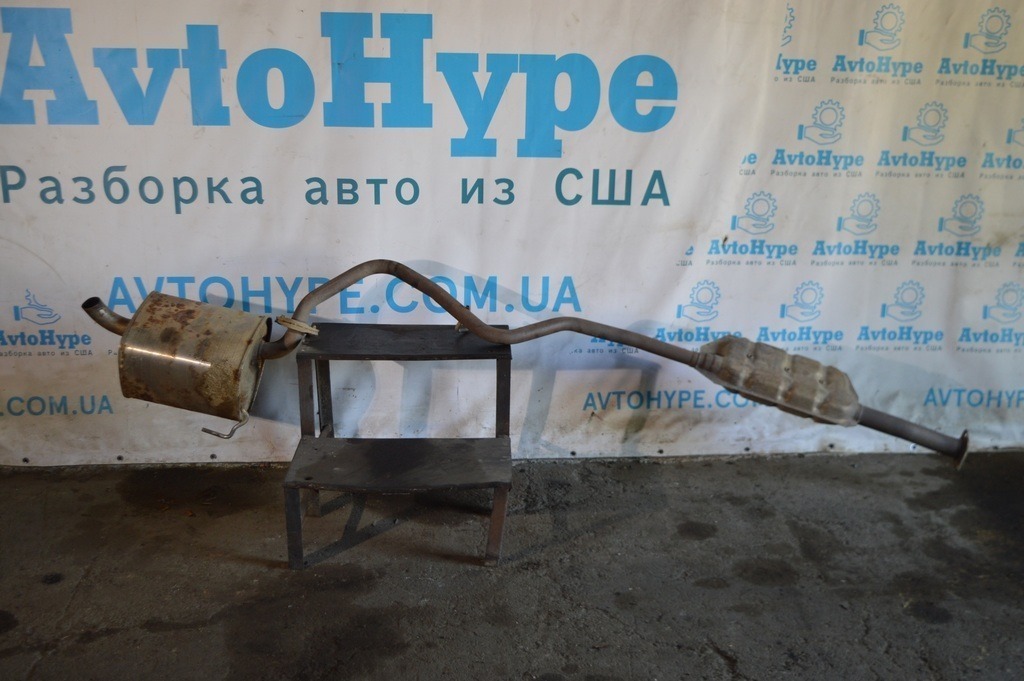 Глушитель задняя часть бочка Subaru Outback 15-19 (04)
