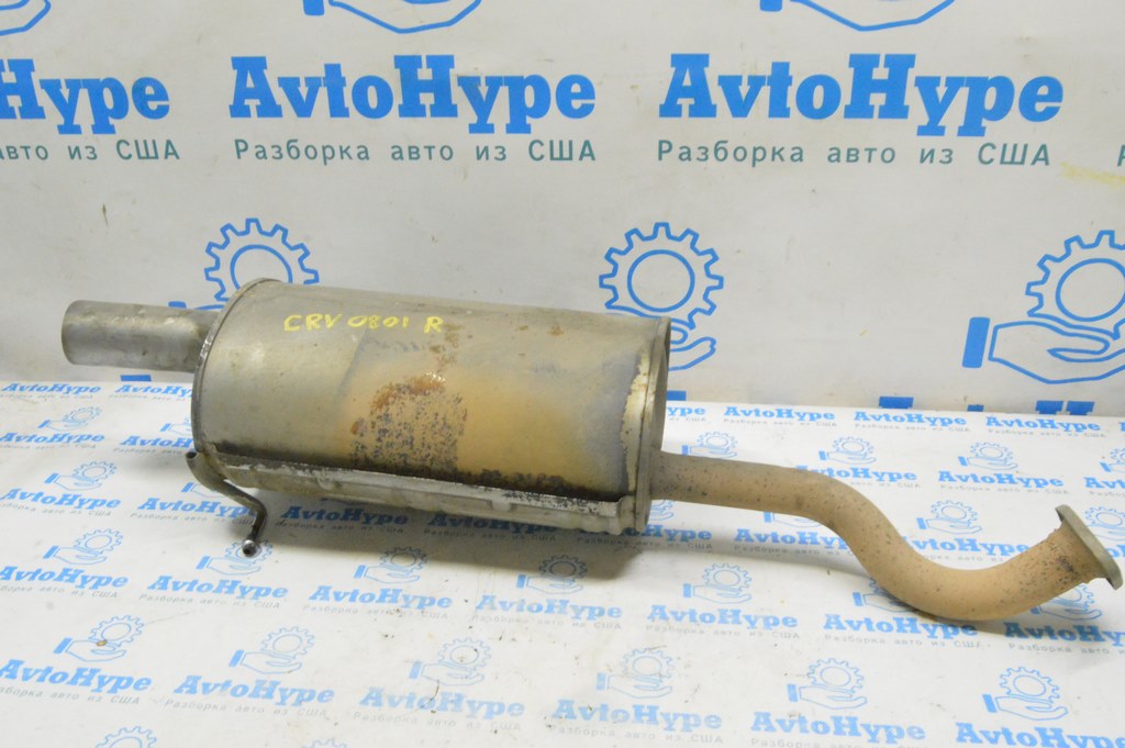 Глушитель задняя часть с бочкой Honda CRV 07-09 2.4