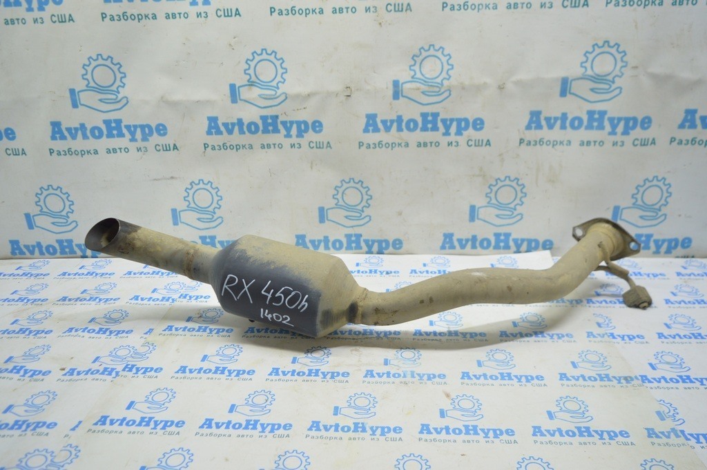 Глушитель задняя часть с бочкой Lexus RX450h 10-15 (02)