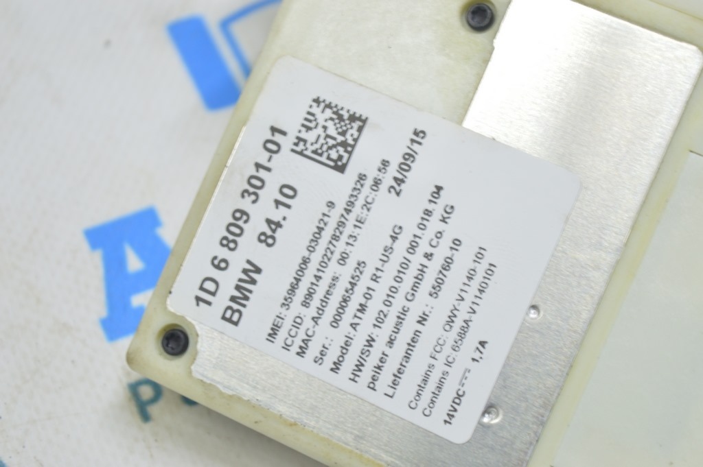 GPS Antenna Control Module BMW 3 F30 12-19 (02) — фото 3