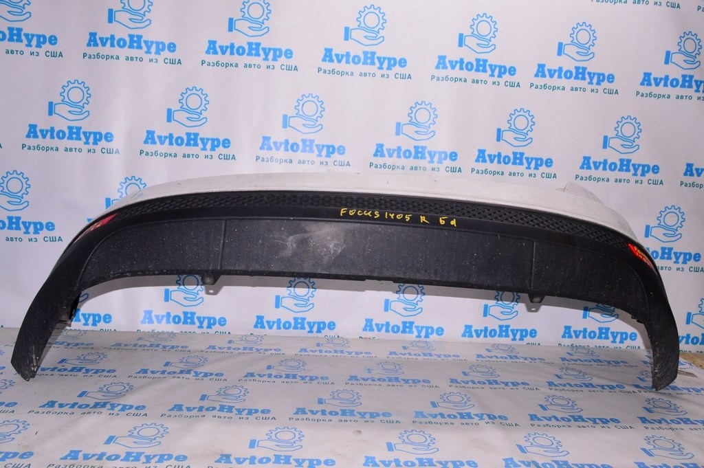 Губа заднего бампера Ford Focus mk3 11-14 дорест 5d