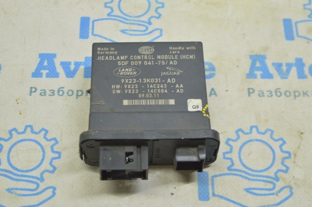 HEADLAMP CONTROL MODULE Range Rover VOG L322 02-12 (01) пробит корпус