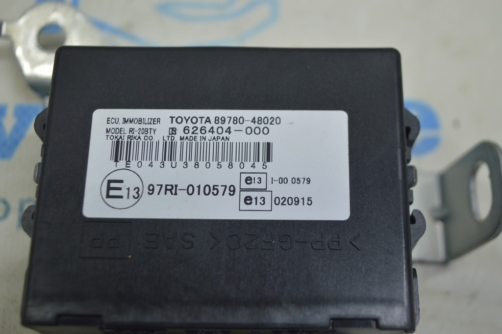 IGNITION IMMOBILIZER CONTROL MODULE ECU RX330 04-09 (01) — фото 2