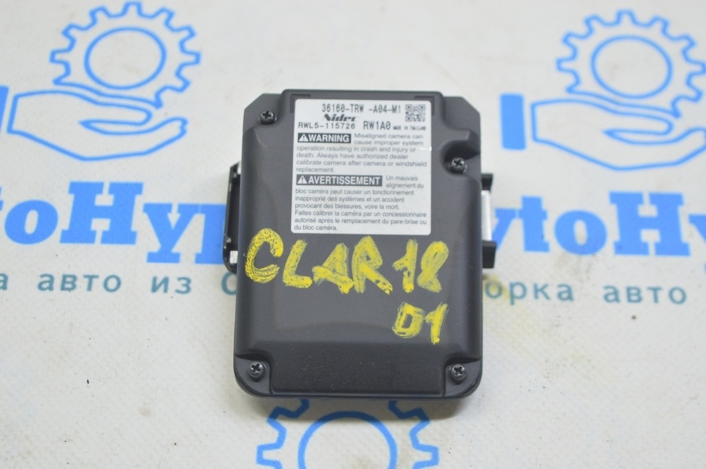 Камера передняя Honda Clarity 18-21 usa на лобовом (01)