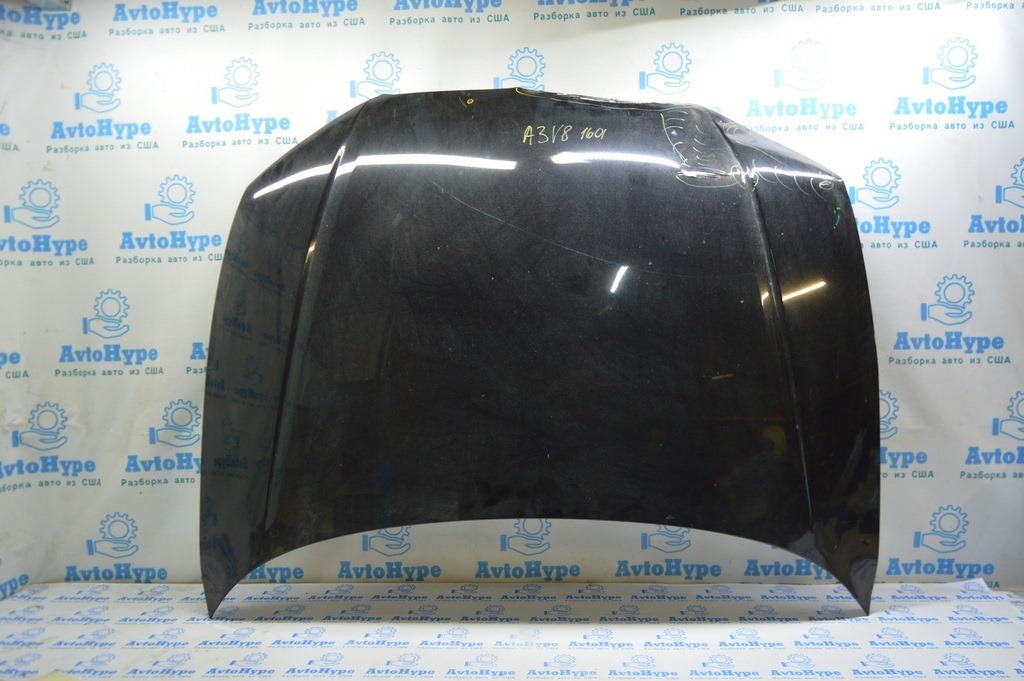 Капот голый Audi A3 8V 15-20 аллюминий (01) замят