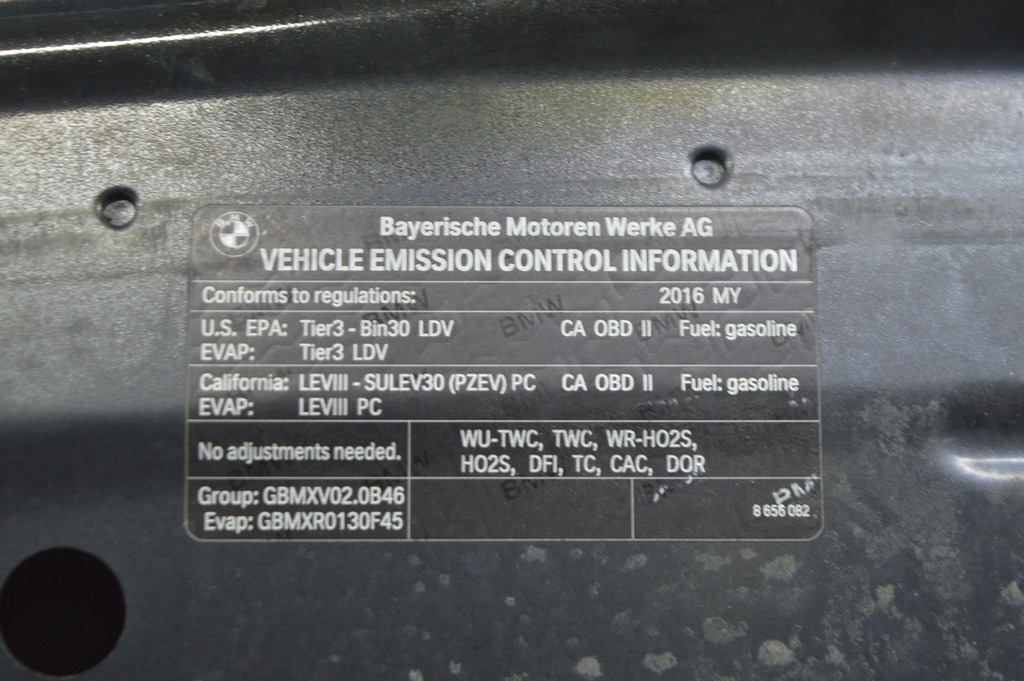 Капот голый BMW X1 F48 16-22 оливковый C07 (01) — фото 4