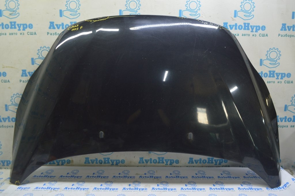 Капот голый Ford C-max MK2 13- (03) черный цвет ,ржавчина на кромке
