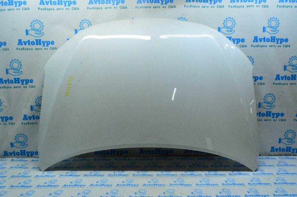 Капот голый HYUNDAI ELANTRA AD 17-(02) белый перл