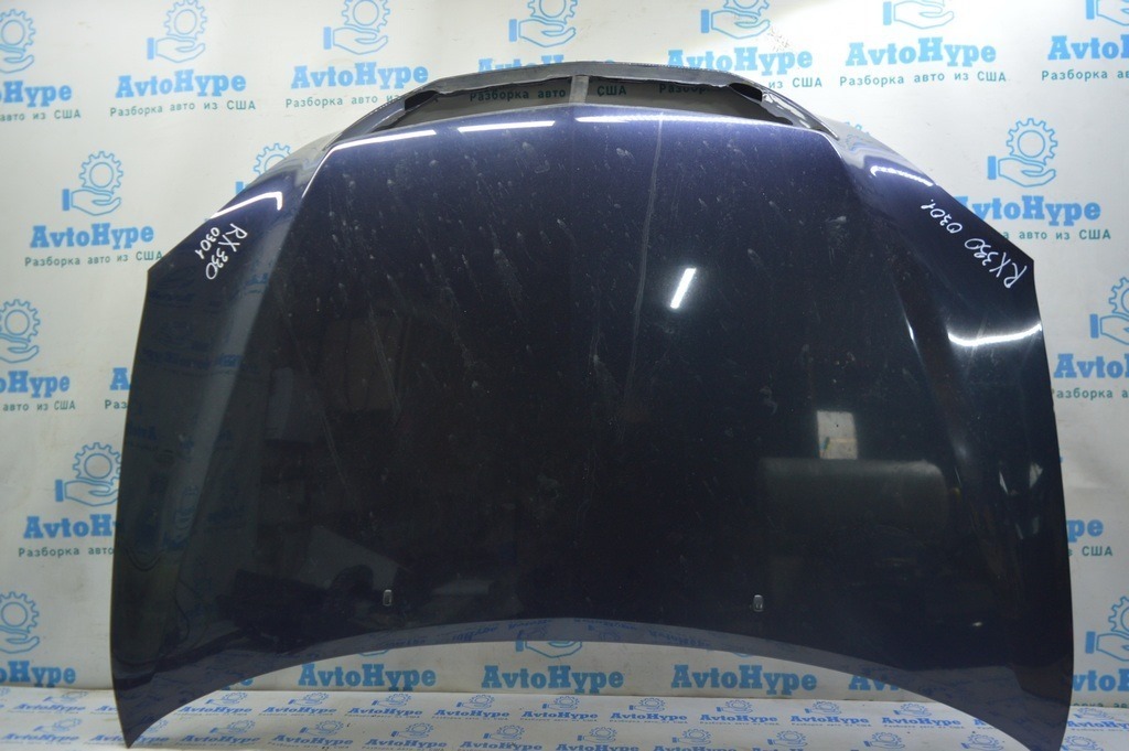 Капот голый Lexus RX300 RX330 RX350 RX400h 04-09 (01) в цвет,синий,идеал