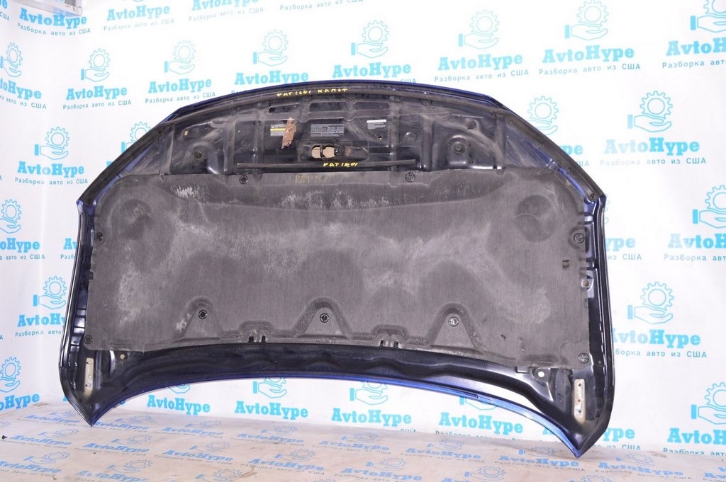 Капот голый Nissan Pathfinder 17-рест (01) синий цвет:RBY — фото 4