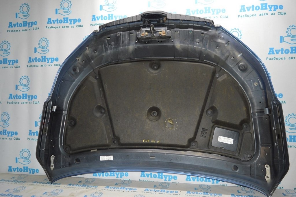 Капот голый Subaru Forester 14-18 SJ (04) синий цвет — фото 4