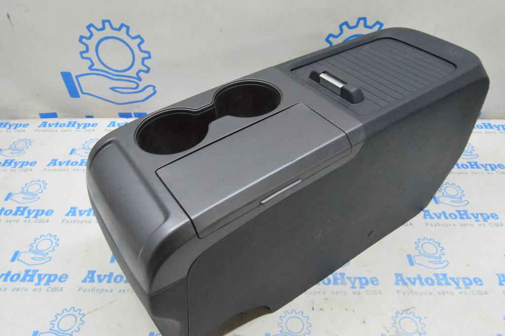 Карман центральной консоли Honda CRV 07-09 серый
