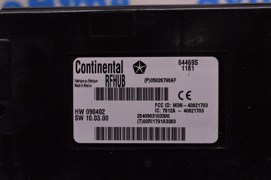 KEYLESS ENTRY RECEIVER MODULE Dodge Journey 11- (04) — фото 3