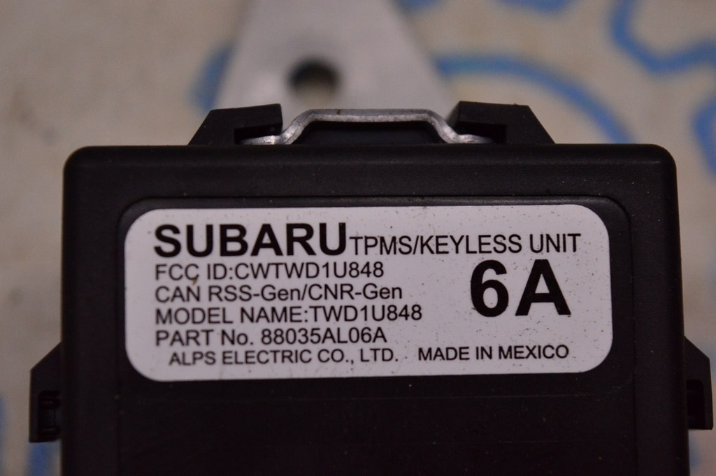 Keyless entry unit Subaru Outback 15-19 (03) — фото 3