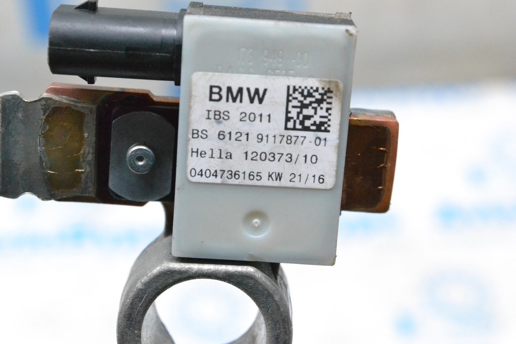 Клемма АКБ минусовая с кабелем BMW 3 F30 12-19 — фото 3
