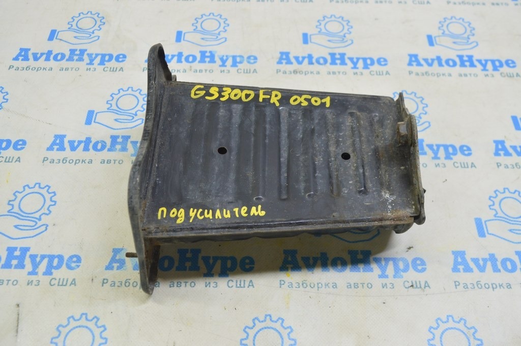 Клык усилителя переднего бампера правый Lexus GS300 GS350 GS430 GS450h 06-11 (01) замята шпиль