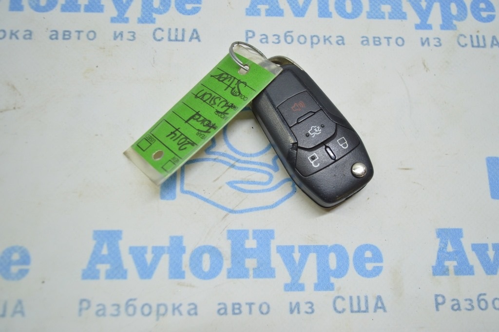 Ключ Ford Fusion mk5 13- раскладной (05)
