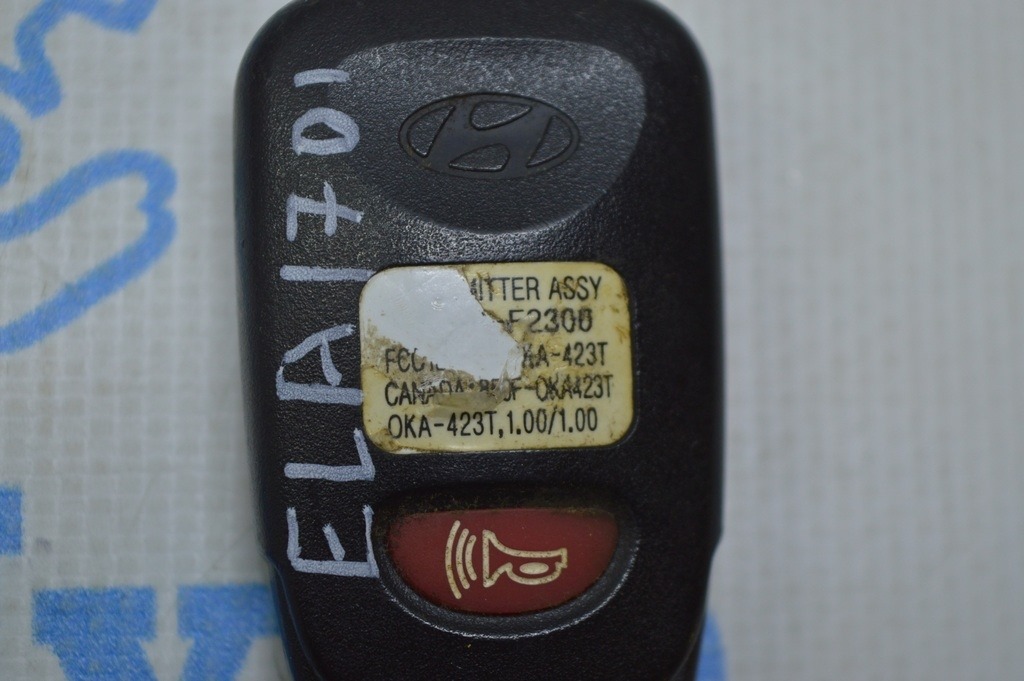 Ключ Hyundai Elantra AD 17- брелок, 4 кнопки (03) второй деф.кнопки — фото 3