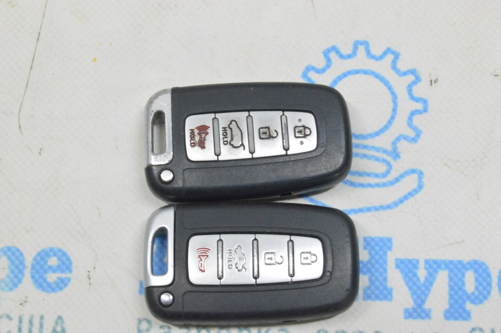 Ключ Hyundai Sonata 11-15 smart 4 кнопки — фото 2