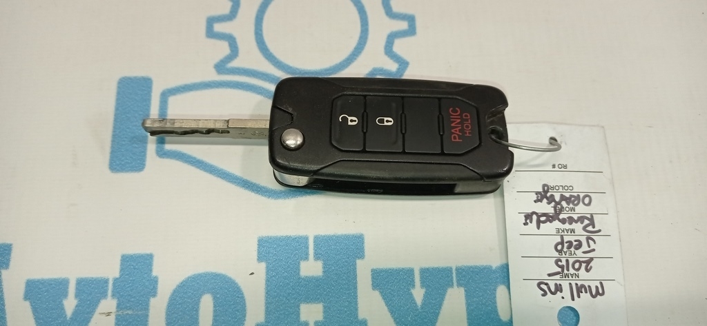 Ключ Jeep Renegade 15- (03) 3 кнопки TRW