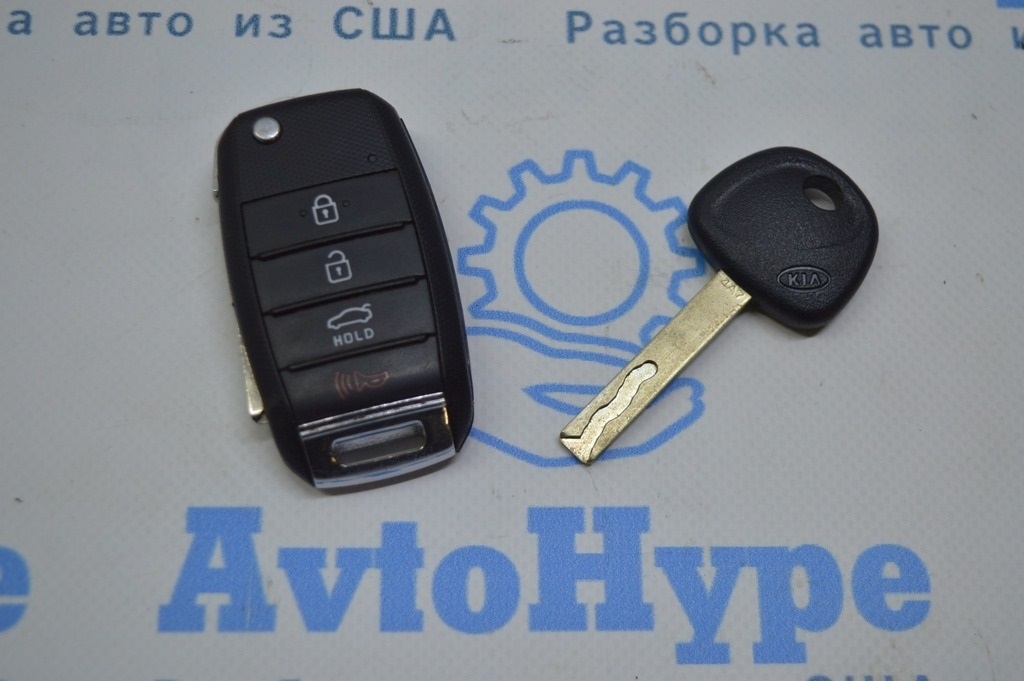 Ключ Kia Optima 16- (03) на 4 кнопки — фото 2