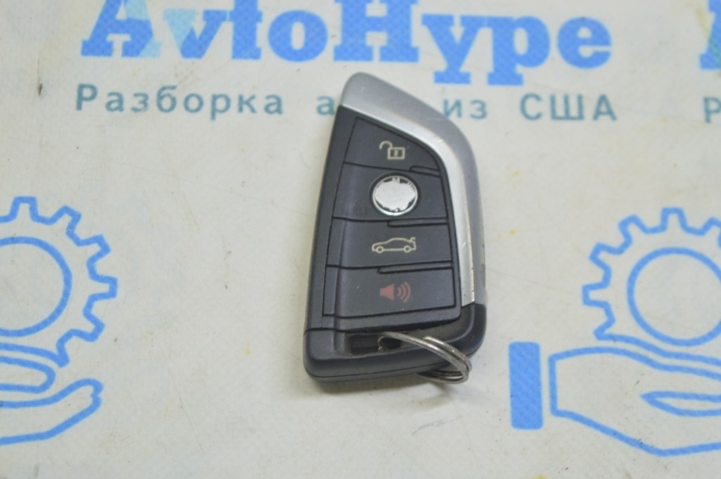 Ключ smart BMW X1 F48 16-22 4 кнопки, потёрт (01)