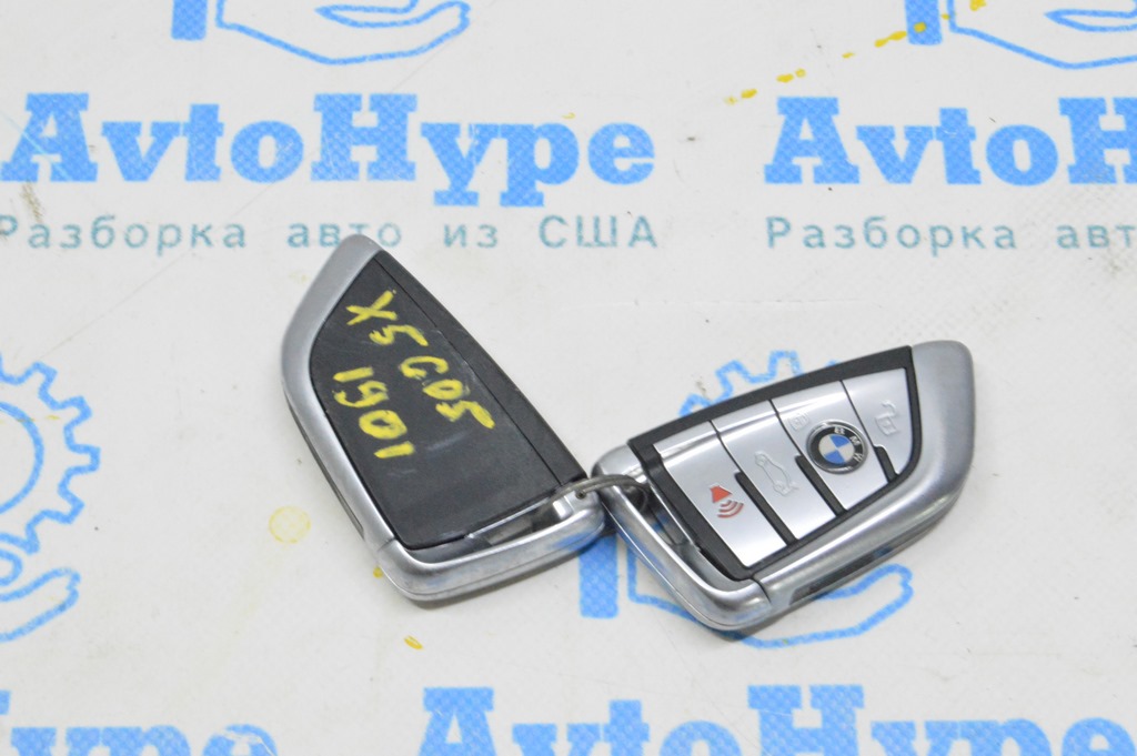 Ключ smart BMW X5 G05 19-23 4 кнопки — фото 2